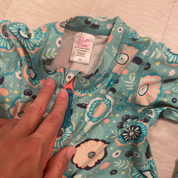 RuffleButts 2t mix n match polka dot swim swim diapers - Picture 2 of 7